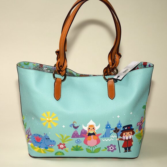 Dooney & Bourke Disney “It’s a Small World” 19 Tote – Limited Edition NWT - Picture 2 of 7